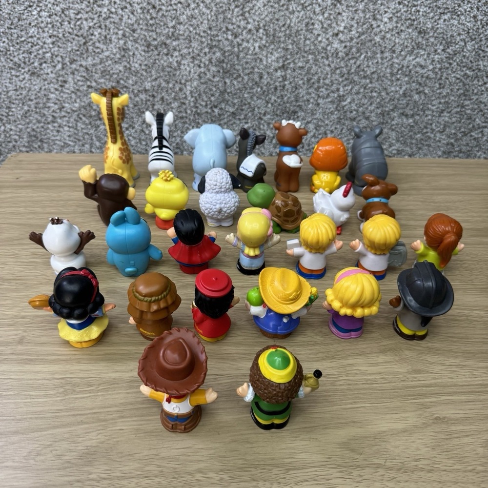 Lot of 28 Fisher-Price Little People Figures Animals Disney Princess Toy Story - Picture 12 of 12
